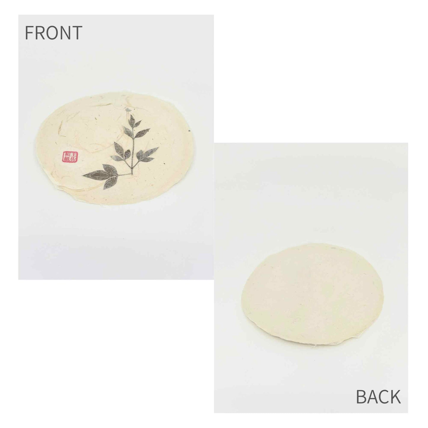 Handmade Tosa Washi Coaster Set (Set of 4) – Made in Japan